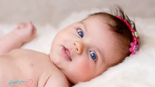 أكل لجمال الجنين وبياضه