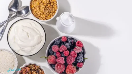 زبادي الفواكه للأطفال