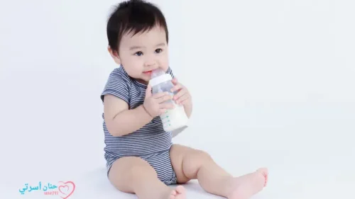 الحليب للطفل دعم المناعة