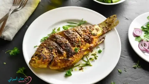 السمك المشوي للرضع