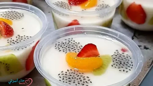 وصفة الارز بالحليب والفواكه للأطفال