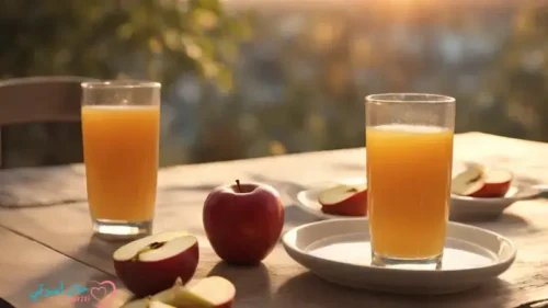 عصير التفاح للرضع ودوره في نمو الأطفال