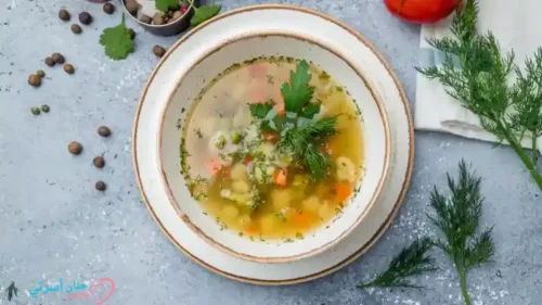 شوربة خضار للأطفال