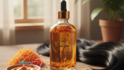 زيت الجزر شعرك الطبيعي
